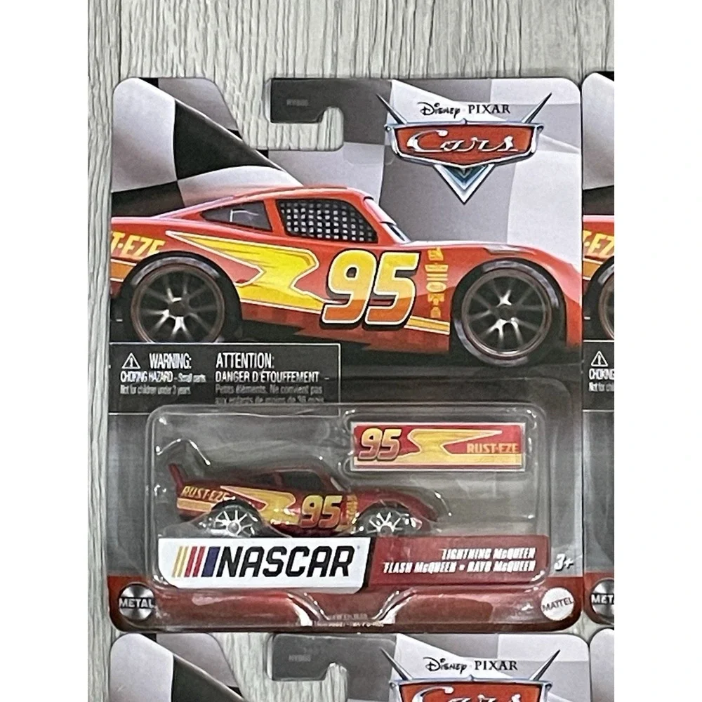 NEW Set of 6 NASCAR Edition Disney Pixar - Cars   - McQueen Bobba Danny Chase